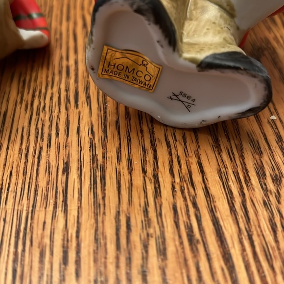 Vintage Homco Porcelain Christmas Figurines - Picture 7 of 12